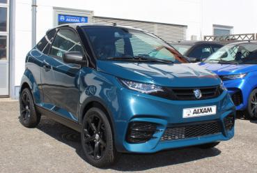 Aixam Coupe Sport - Diesel Euro 5+ - Petrolmetallic- CarPlay+AndroidAuto - ABS - Neufahrzeug