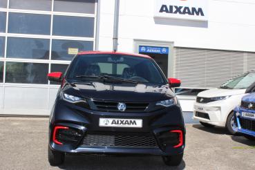 Preview: Aixam City Sport - Diesel, Euro 5+ - ABS  - Schwarz/Rot (Metallic) - Neufahrzeug