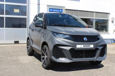 Aixam eCity GTO  - ABS - Apple CarPlay - Sitzheizung - Graphitmatt - Neufahrzeug +++ Elektro +++