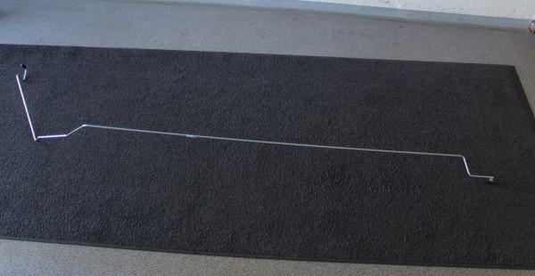 Bremsleitung hinten lang - ohne ABS -