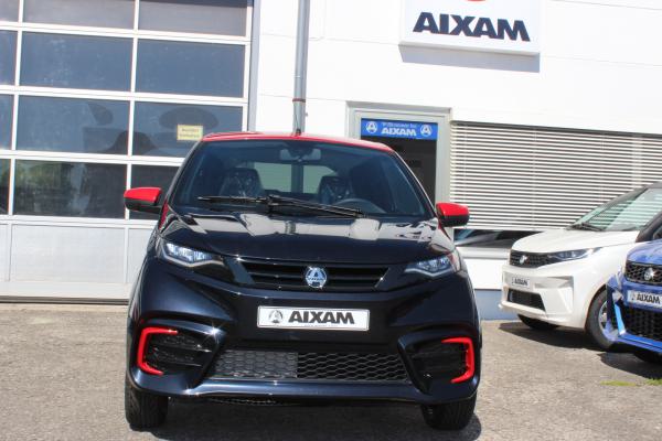 Aixam City Sport - Diesel, Euro 5+ - ABS  - Schwarz/Rot (Metallic) - Neufahrzeug