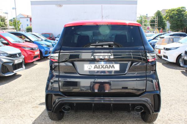 Aixam City Sport - Diesel, Euro 5+ - ABS  - Schwarz/Rot (Metallic) - Neufahrzeug