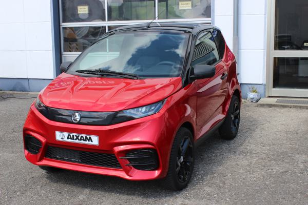 Aixam City Sport - ABS - CarPlay+AndroidAuto - Perlmuttrot - Gebrauchtwagen