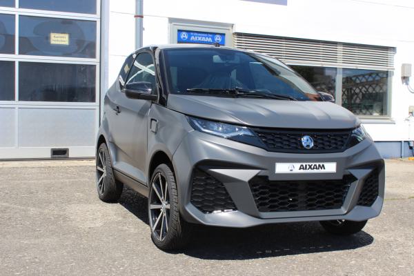 Aixam eCity GTO  - ABS - Apple CarPlay - Sitzheizung - Graphitmatt - Neufahrzeug +++ Elektro +++